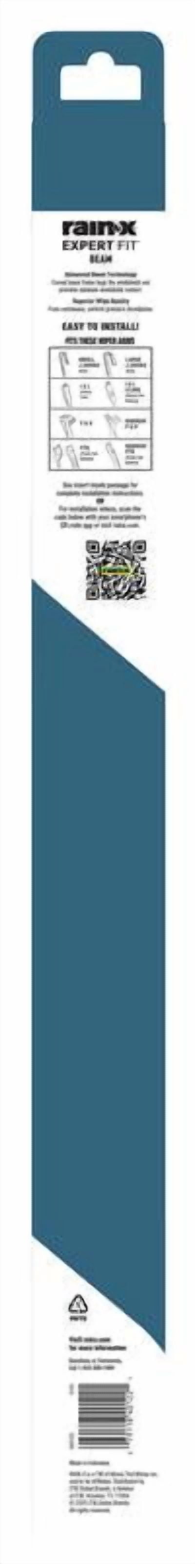 Rain-X Expert Fit Beam 21" Windshield Wiper Blade, Premium Wipers for Streak-Free, All-Weather Performance