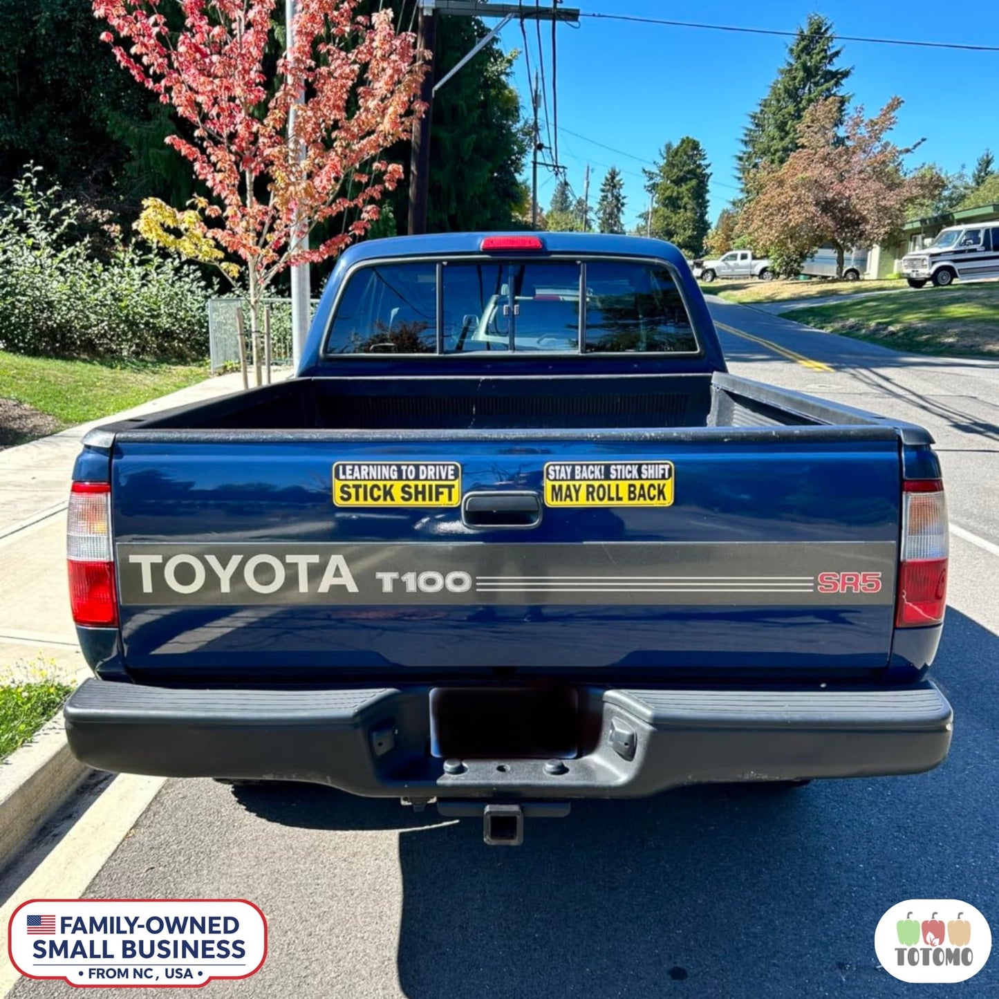 Learning Stick Shift Manual Transmission Car Bumper Magnet Sticker Sign New Student Driver