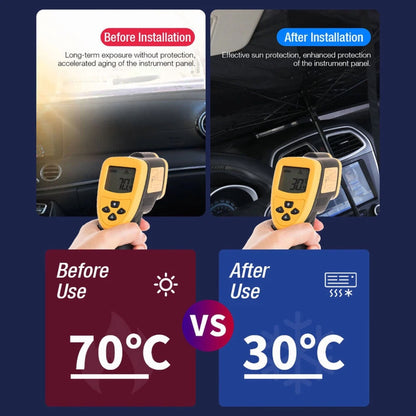 Car Windshield Sun Shade Foldable Umbrella Front Window Cover Visor Umbrella