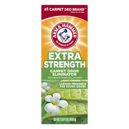 ARM & HAMMER Carpet Odor Eliminator, Extra Strength, 30 oz.