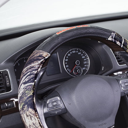Mossy Oak 1PC Heavy Duty Truck Steering Wheel Cover Camo Green - Universal Fit, 21SWC75