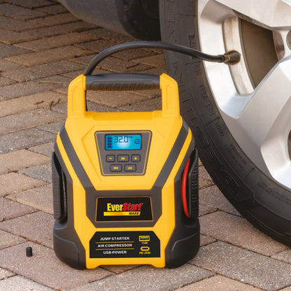 EverStart 1600 Amp Lithium Jump Starter with Air Compressor