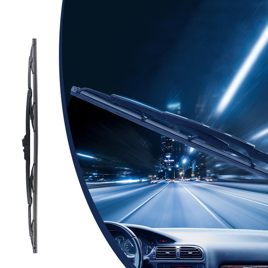 2-in-1 Water Repellent Wiper Blades with Rain Protection-Universal U-Shaped Hook Design-All-Weather Windshield Wiper for Superior Visibility in Rain Snow Ice-Advanced Beam Technology Car Accessories