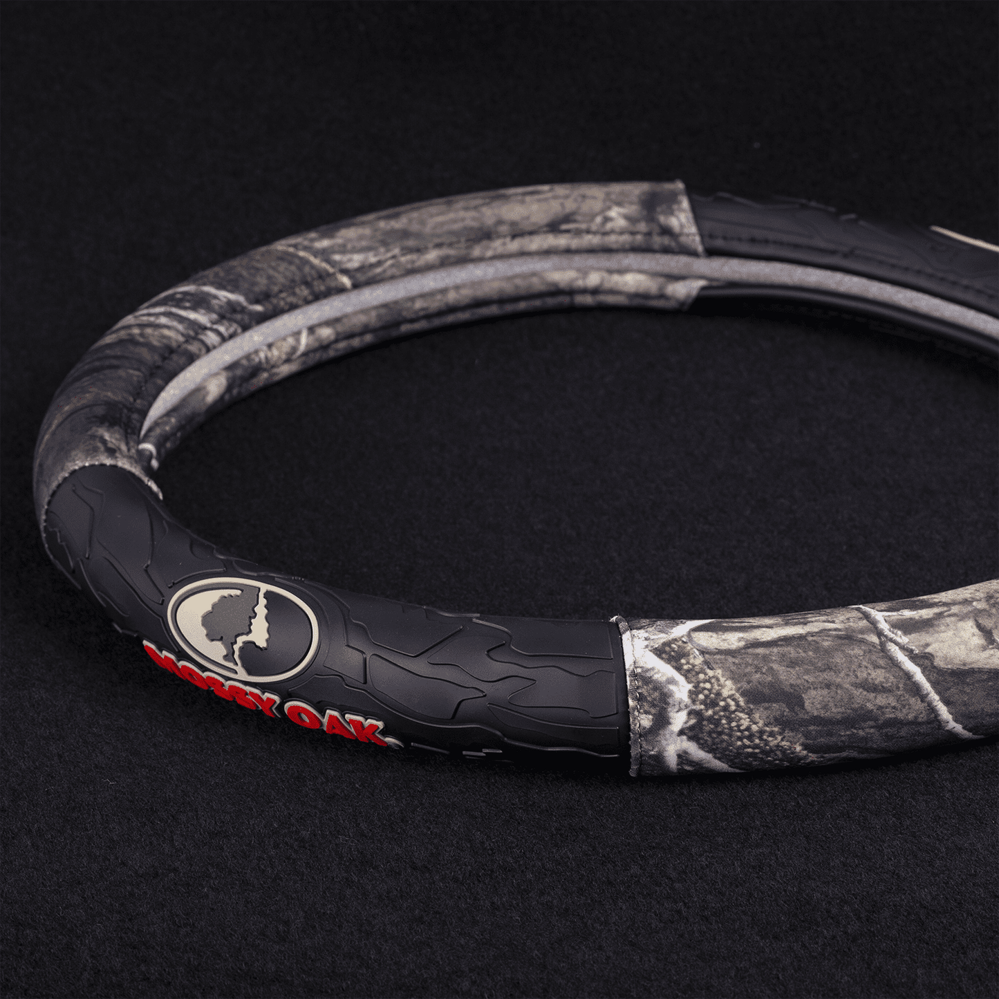 Mossy Oak 1PC Heavy Duty Truck Steering Wheel Cover Camo Green - Universal Fit, 21SWC75