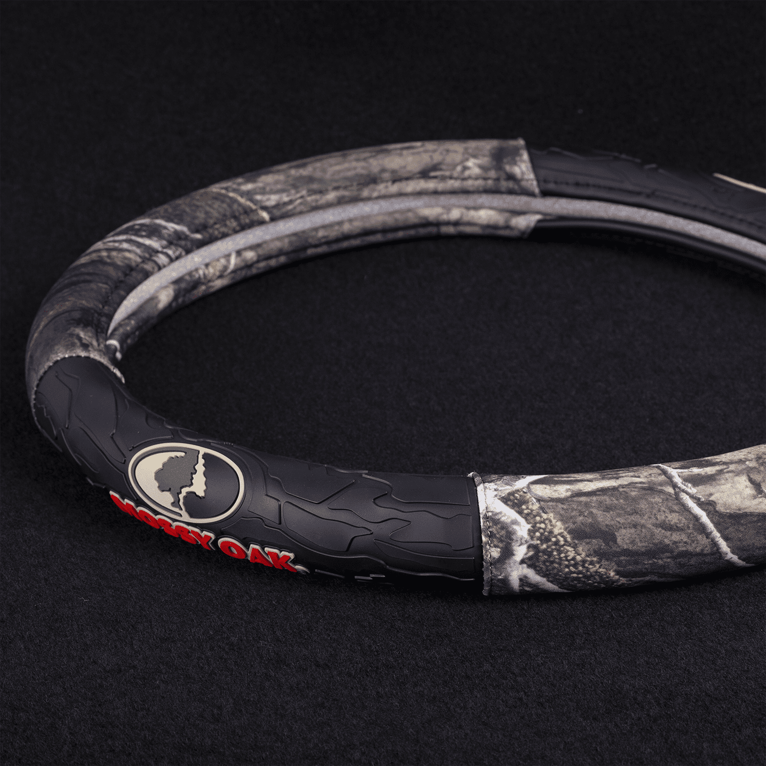 Mossy Oak 1PC Heavy Duty Truck Steering Wheel Cover Camo Green - Universal Fit, 21SWC75