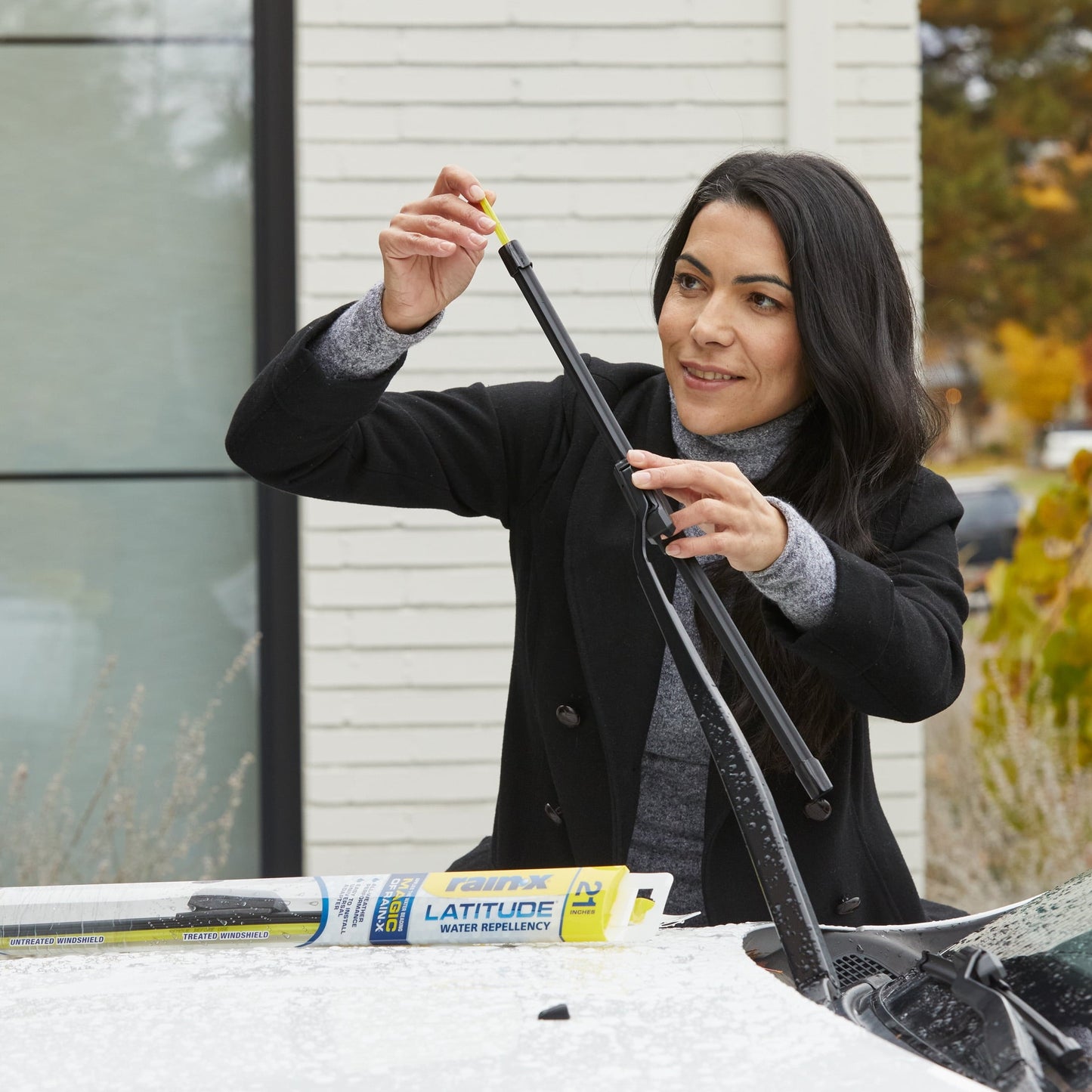 Rain-X Latitude Water Repellency 22" 2-in-1 Windshield Wiper Blade