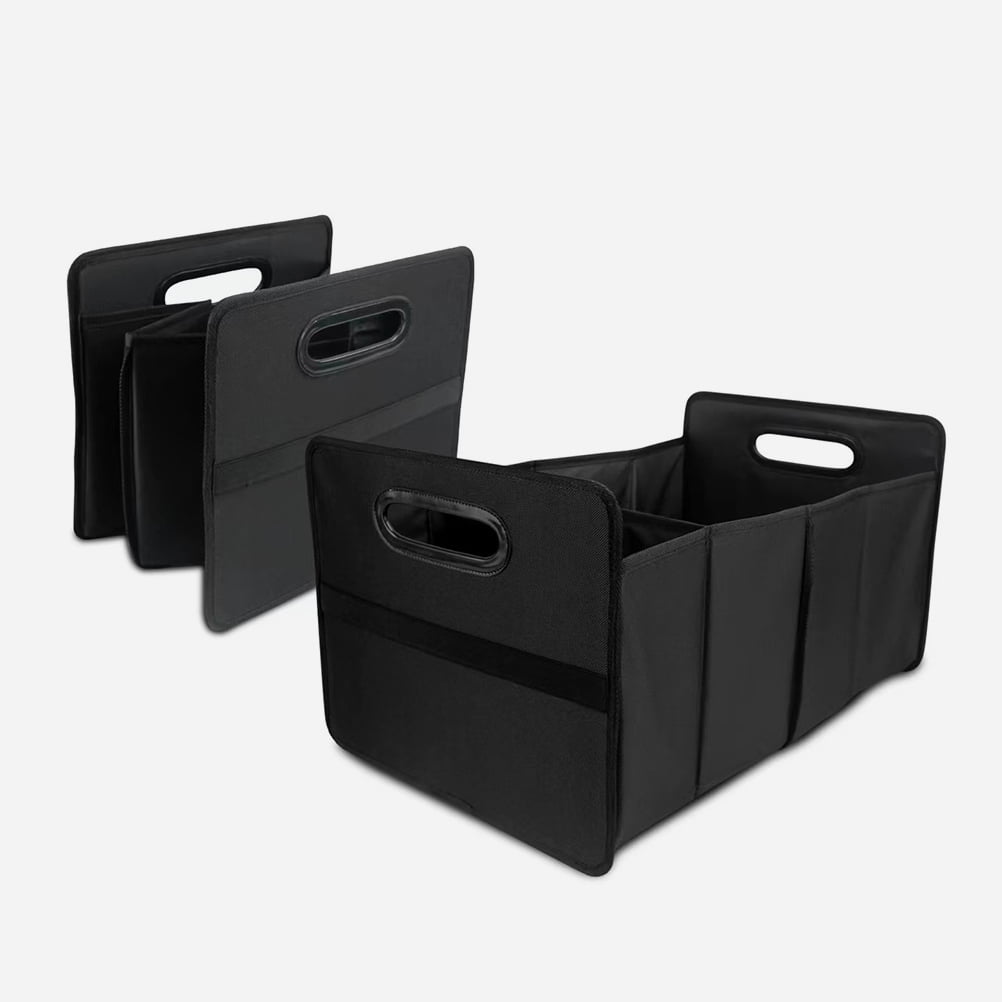 NIAIZEK Multi Functional Black Car Trunk Organizer for Suv Storage and Cargo Management