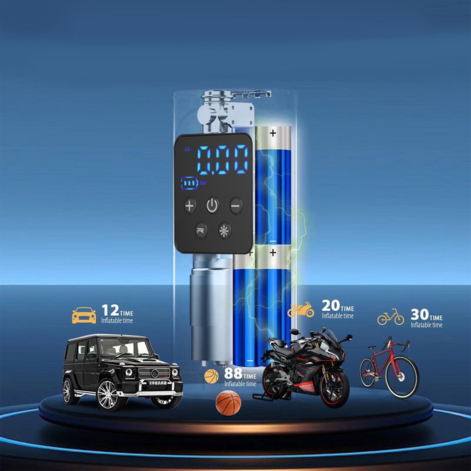 taicans Electric Tire Inflator Portable Air Compressor