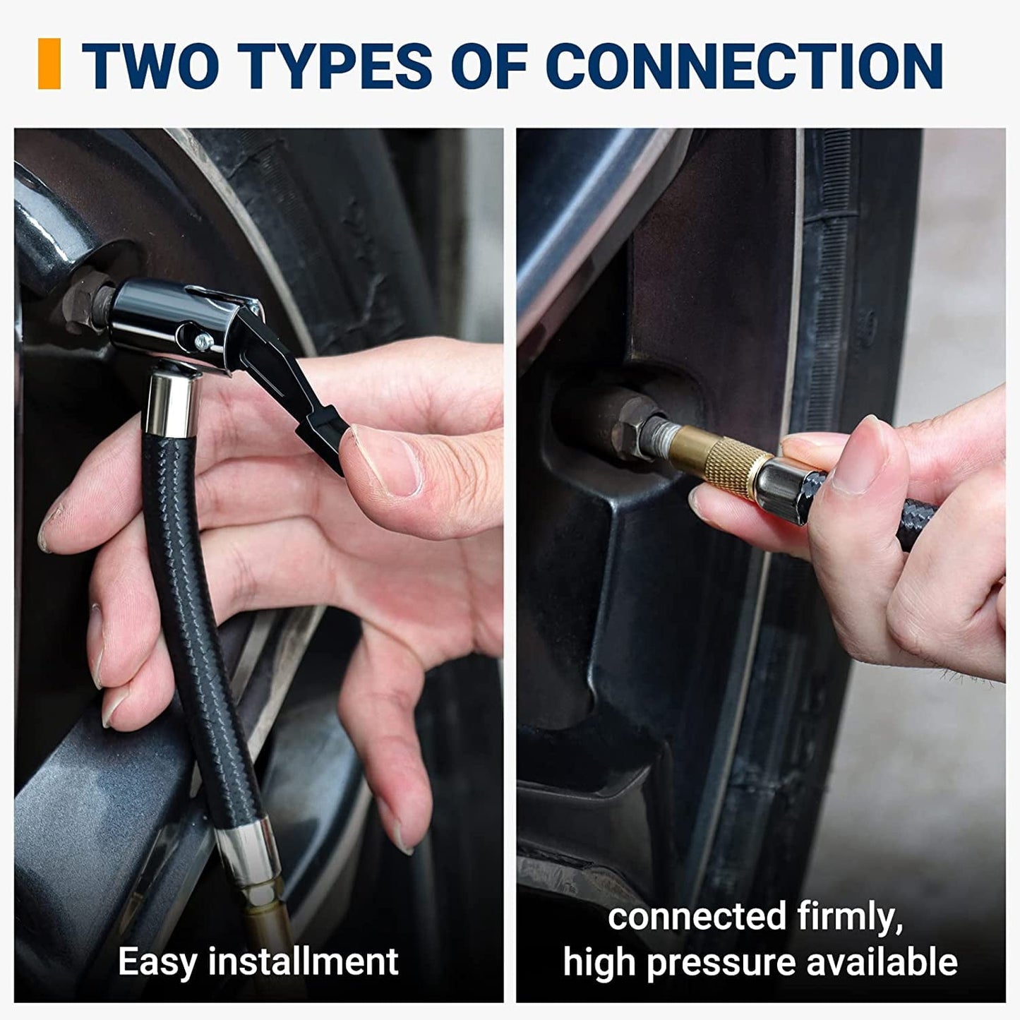 AstroAI Tire Inflator Air Compressor 12V DC, Digital Pressure Gauge Car Tire Pump 150 PSI, Auto Shutoff, Electric Air Pump for Car Tires, Bicycles, Other Inflatables, for Gift