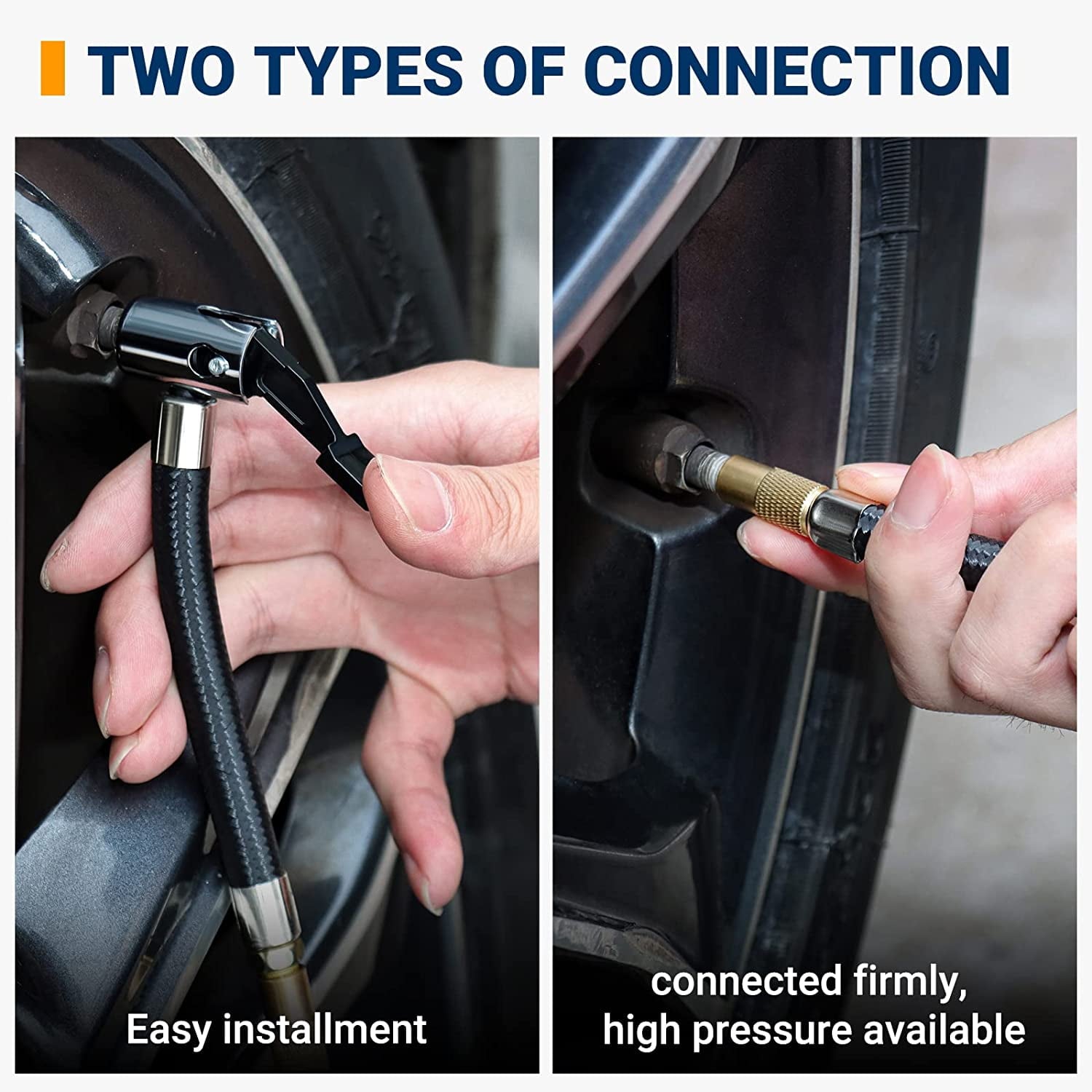 AstroAI Tire Inflator Air Compressor 12V DC, Digital Pressure Gauge Car Tire Pump 150 PSI, Auto Shutoff, Electric Air Pump for Car Tires, Bicycles, Other Inflatables, for Gift