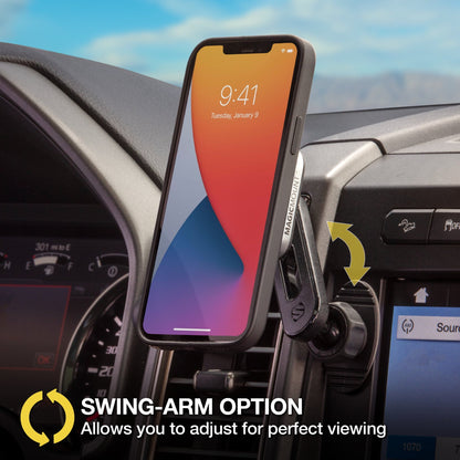 Scosche MP2ODVM-SP1 MagicMount Pro 2 Dash/Vent 4-in-1 Car Magnetic Phone Mount Kit