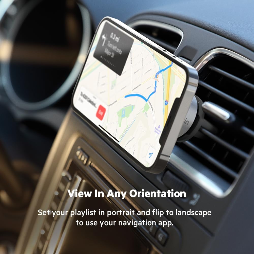 MagSafe Vent Mount Pro - MagSafe Phone Mount for Car, Magnetic Phone Holder Compatible with iPhone 15, iPhone 15 Plus, iPhone 15 Pro, iPhone 15 Pro Max, iPhone 14 & iPhone 13.