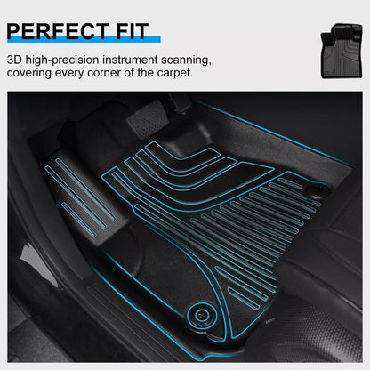 AOMSAZTO Car Floor Mats & Cargo Liner TPE Rear Trunk Mat Set For Honda Accord 2018-2022 All Weather Protection Automotive Floor Liners & Trunk Mat ,Custom Fit Car Accessories Car Mats