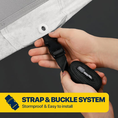 Seal Skin Outdoor SUV Car Cover, Waterproof All-Weather Protection - Fits (181"-194" L)