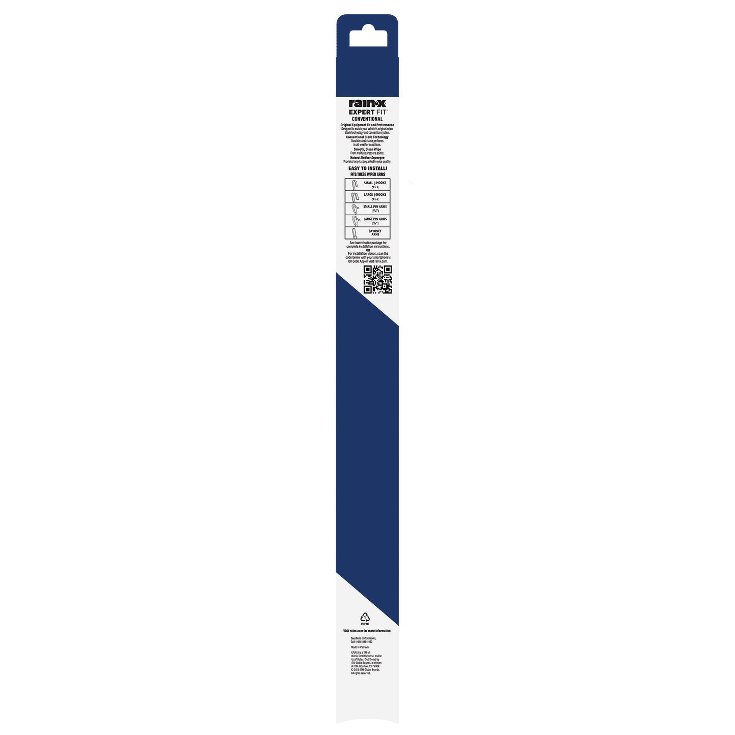 (2 pack) Rain-X Expert Fit Conventional Windshield Wiper Blade C-20 - 860020