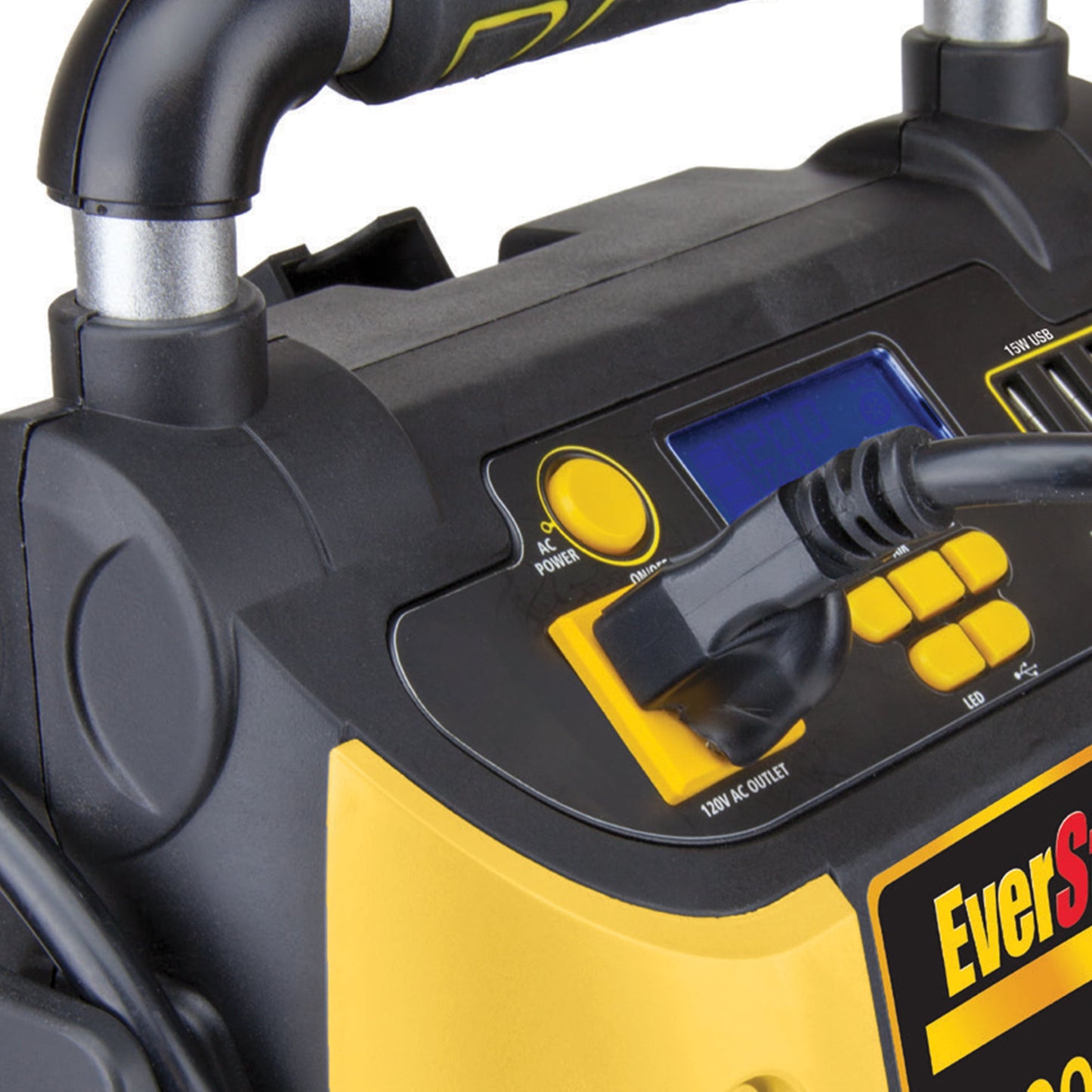 EverStart Maxx J5CPDE 1400 Peak Amps Jump Starter, Power Station, 500W Inverter, 120 PSI Compressor