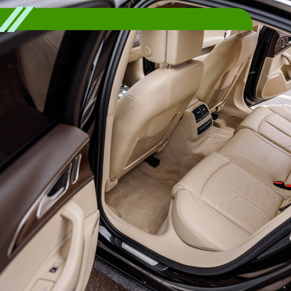 Unique Bargains Car Trash Can With Lanyard Hanging Front Rear Seats Trash Bin 1 Pc Green