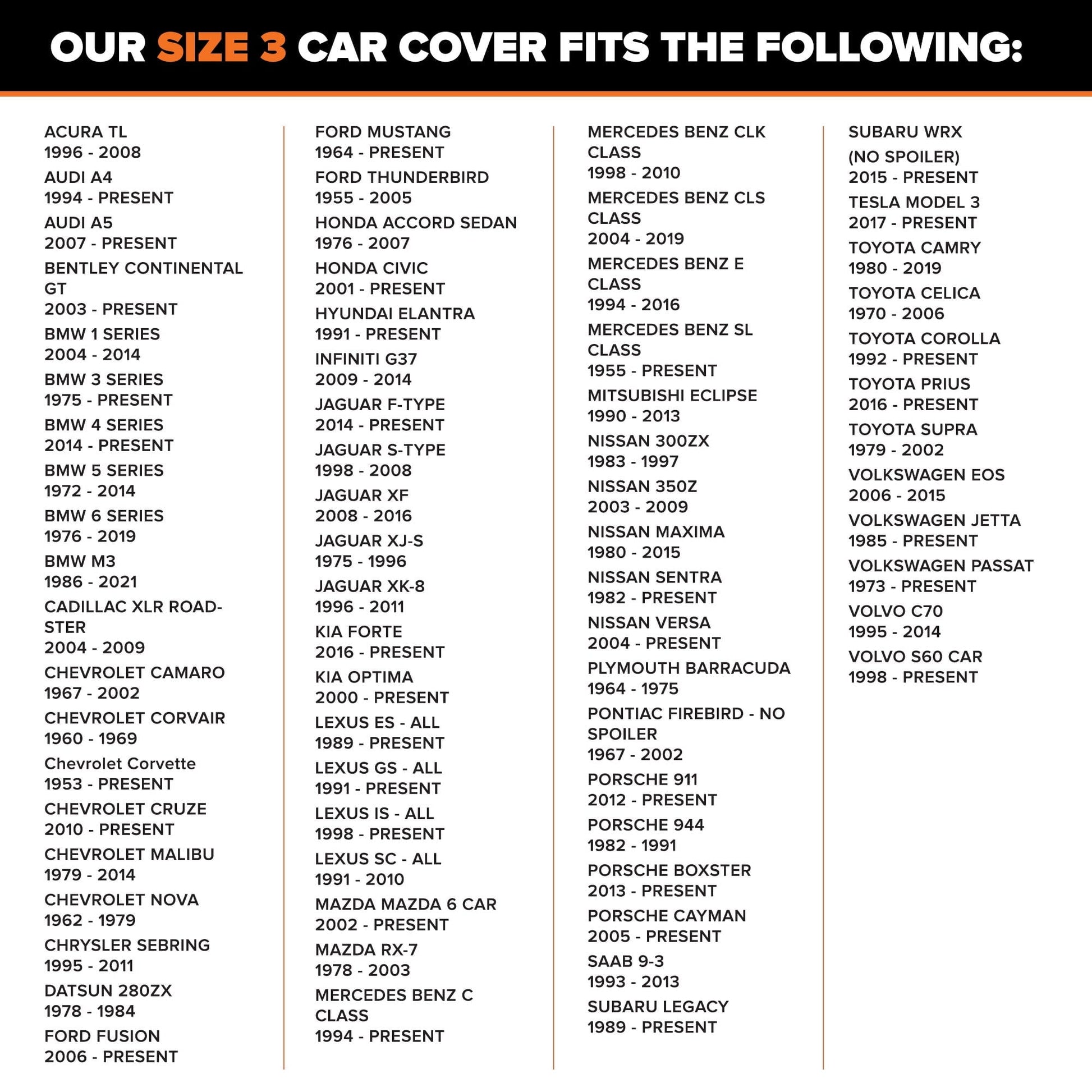 Budge Basic Car Cover, Lightweight, Breathable Indoor Car Protection, Size 3 for Midsize Vehicles