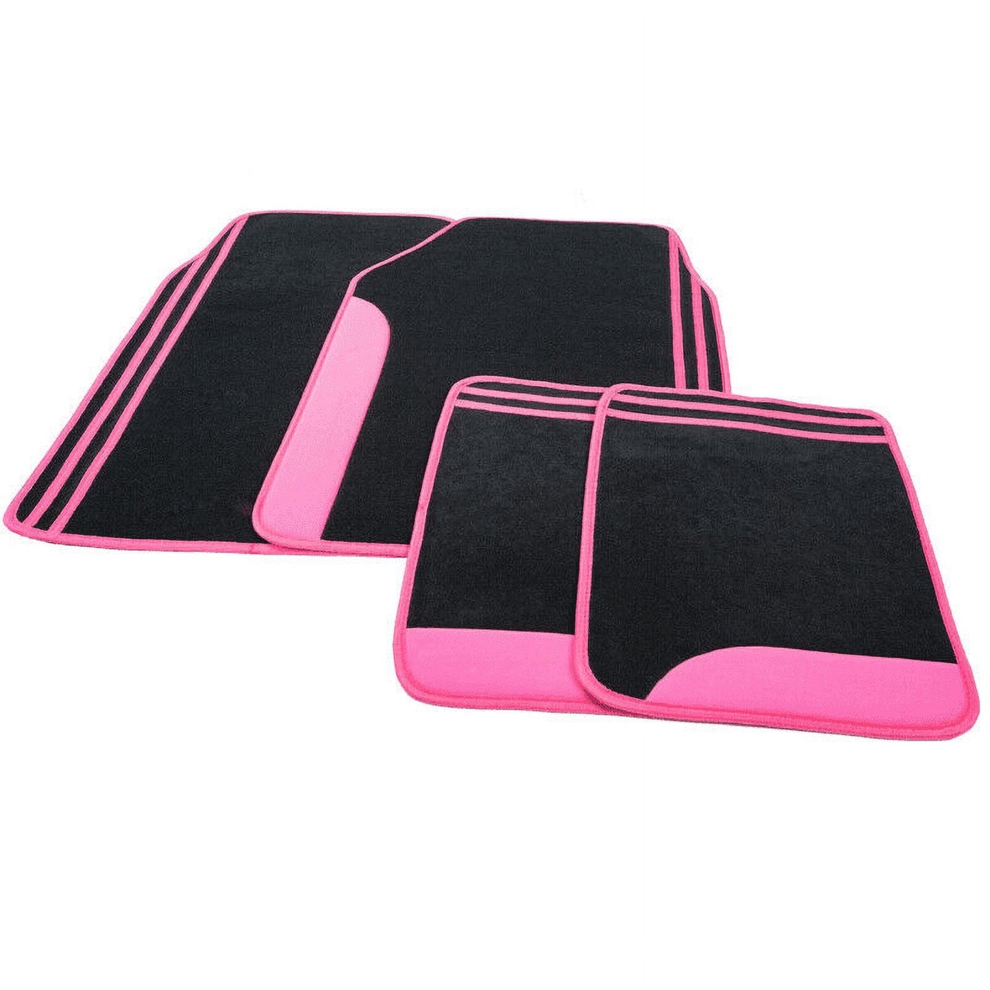 Flying Banner Eco-Friendly Non-Slip, Front Floor Mats, Fits Most Cars, Multicoloured, 2 Piece
