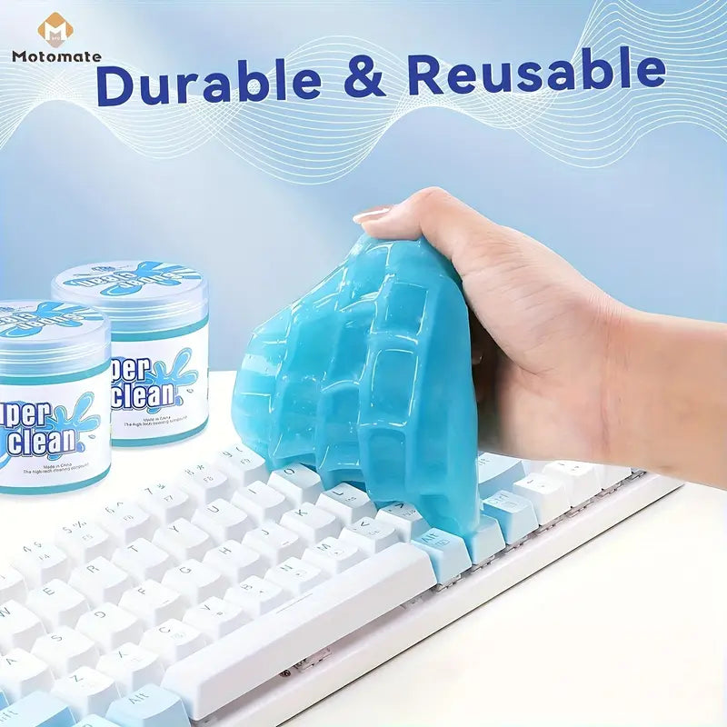 Car Cleaning Gel Car Cleaning Putty Car Interior Cleaner Slime Car Cleaning Kit Auto Detailing Tools Car Cleaning Supplies Car Accessories Car Blue 1 Pack