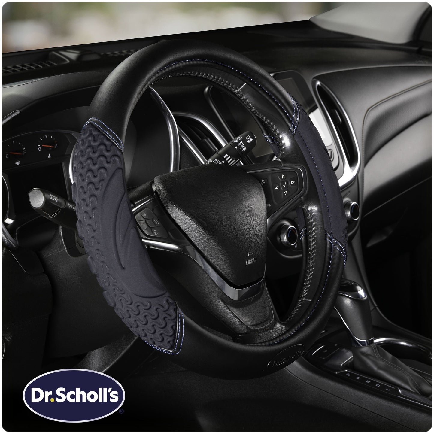 Dr. Scholl's Gel Infused Memory Foam Steering Wheel Cover