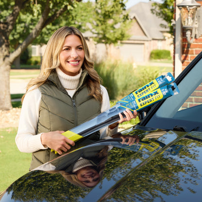 Rain-X Expert Fit Beam 21" Windshield Wiper Blade, Premium Wipers for Streak-Free, All-Weather Performance
