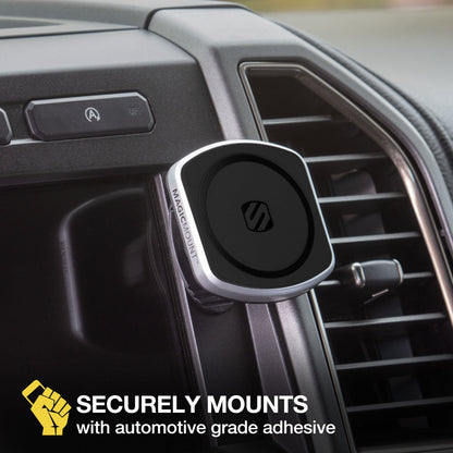Scosche MP2ODVM-SP1 MagicMount Pro 2 Dash/Vent 4-in-1 Car Magnetic Phone Mount Kit
