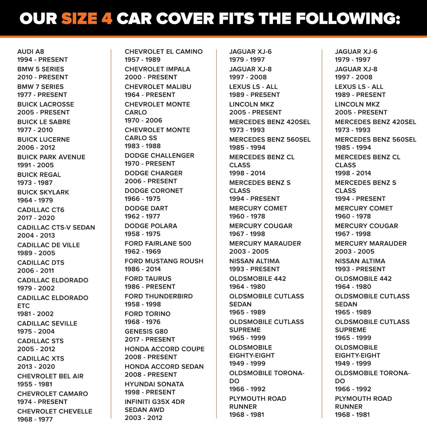 Budge Ultra Car Cover, Breathable, UV & Water-Resistant Car Protection, Size 4 for Full Size Vehicles