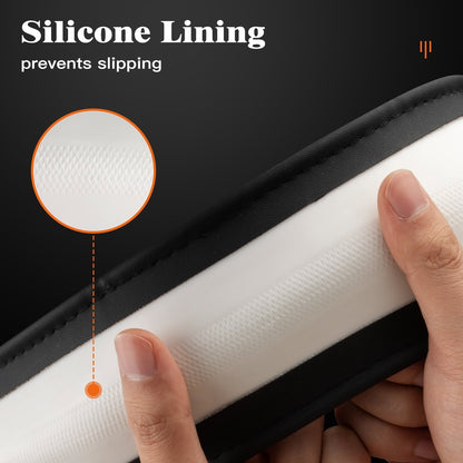 HOTOR Car Steering Wheel Cover for Women - Universal Car Accessories Fit for 14.5”-15” Steering Wheels