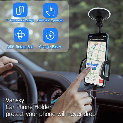 Vansky Suction Cup iPhone Car Mount with Air Vent Phone Holder