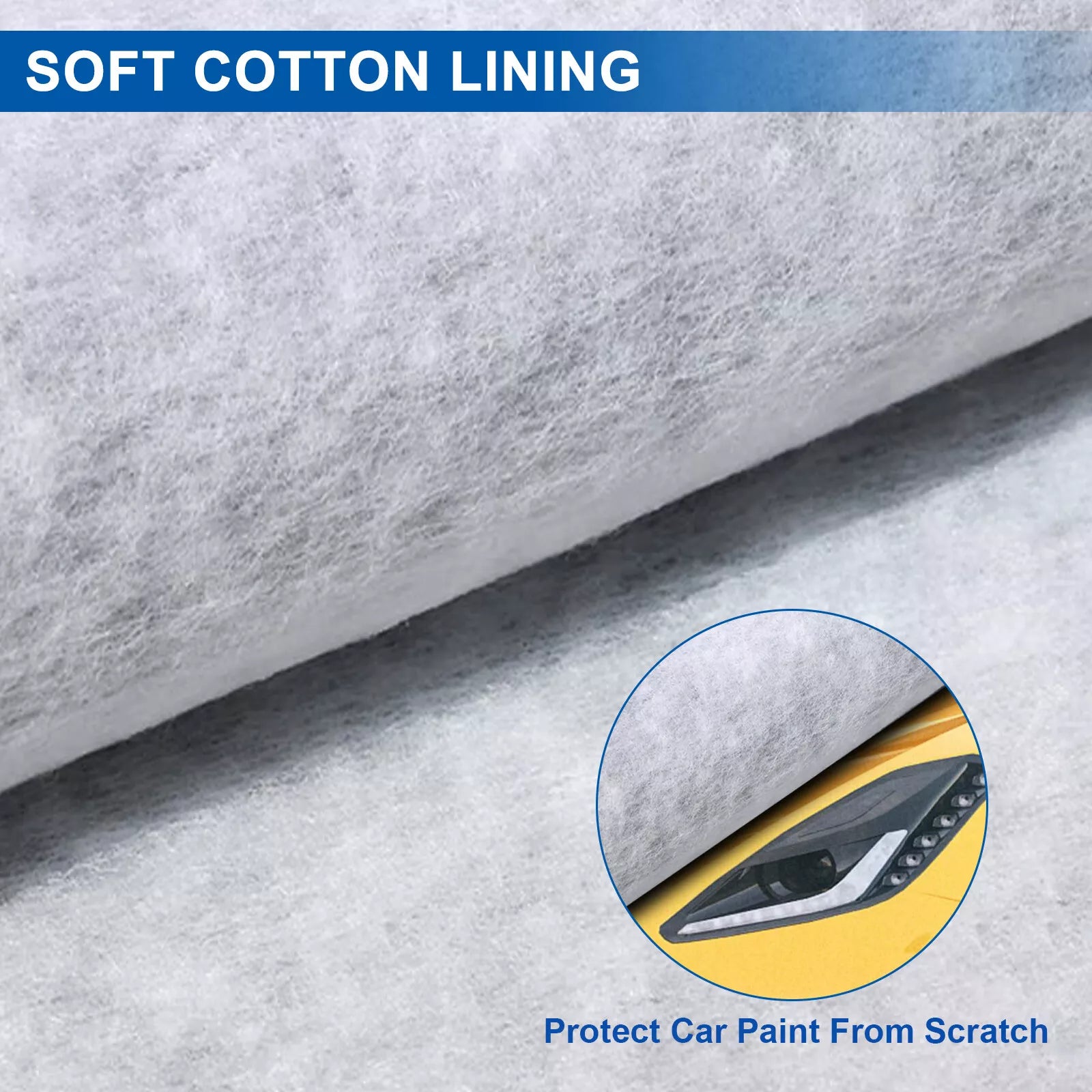 Car Cover Custom Fit for Chevrolet Corvette C8 2020-2024, Upgraded PEVA&Cotton Outdoor Waterproof Sun Rain Snow Protection All Weather Full Exterior Cover Black