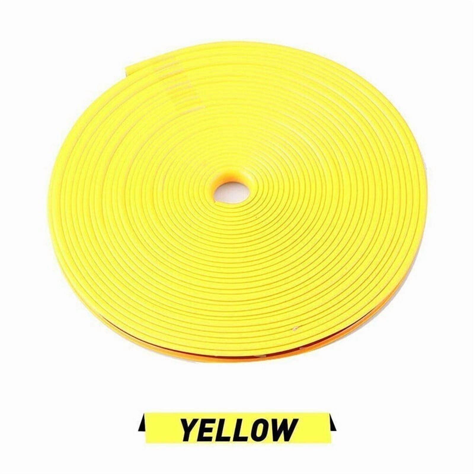 8M Car Wheel Rim Edge Protector Vehicle Tire Guard Sticker Rubber Strip Line