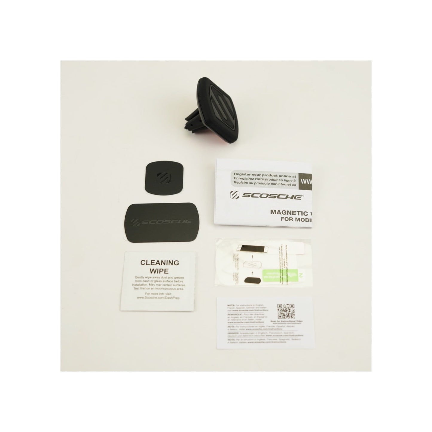 Scosche MAGVM2 MagicMount Magnetic Phone GPS Vent Mount for the Car