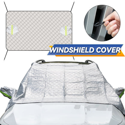 XUKEY Thick Car Windshield Cover Snow Ice Rain Protector Sun Shade Universal for SUV Pick up Truck