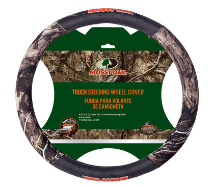 Mossy Oak 1PC Heavy Duty Truck Steering Wheel Cover Camo Green - Universal Fit, 21SWC75