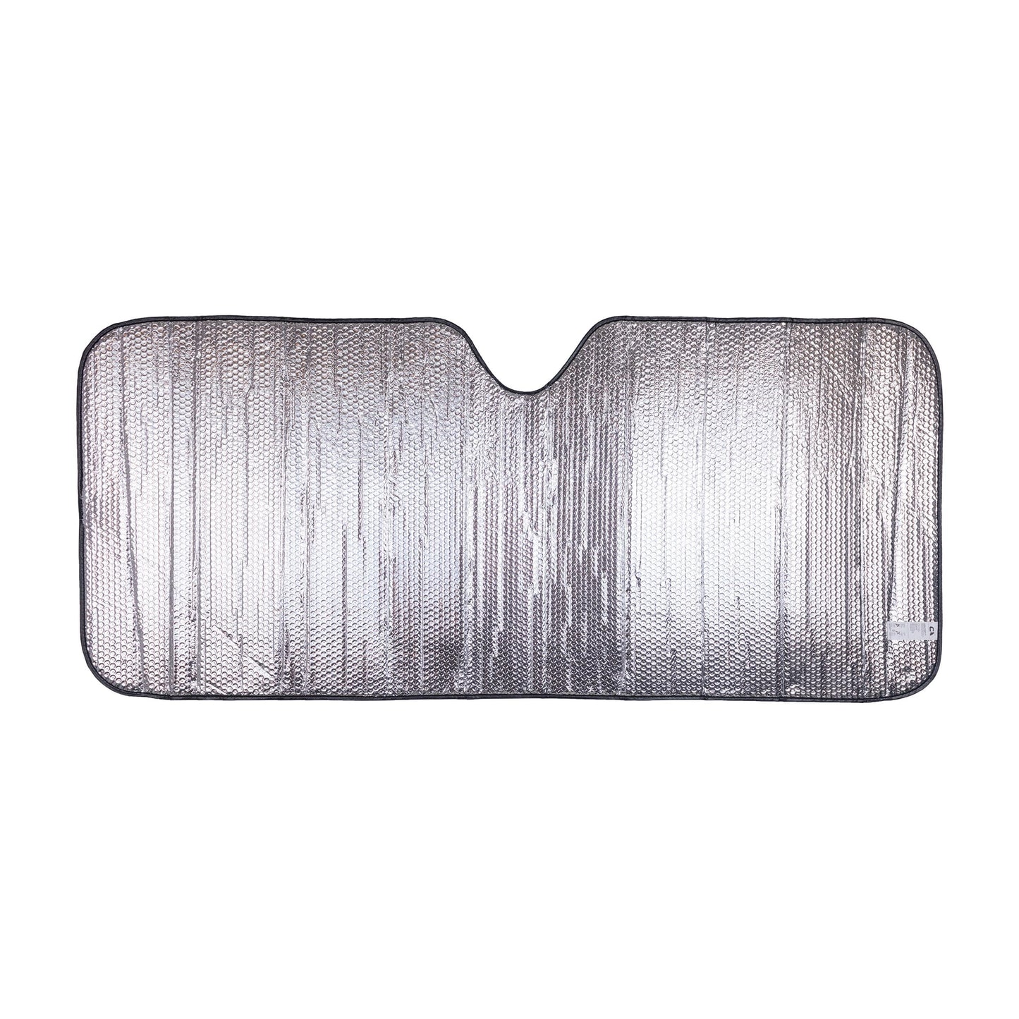 Genuine Dickies Silver Carbon Fiber Accordion Windshield Sun Shade, 41131WDI