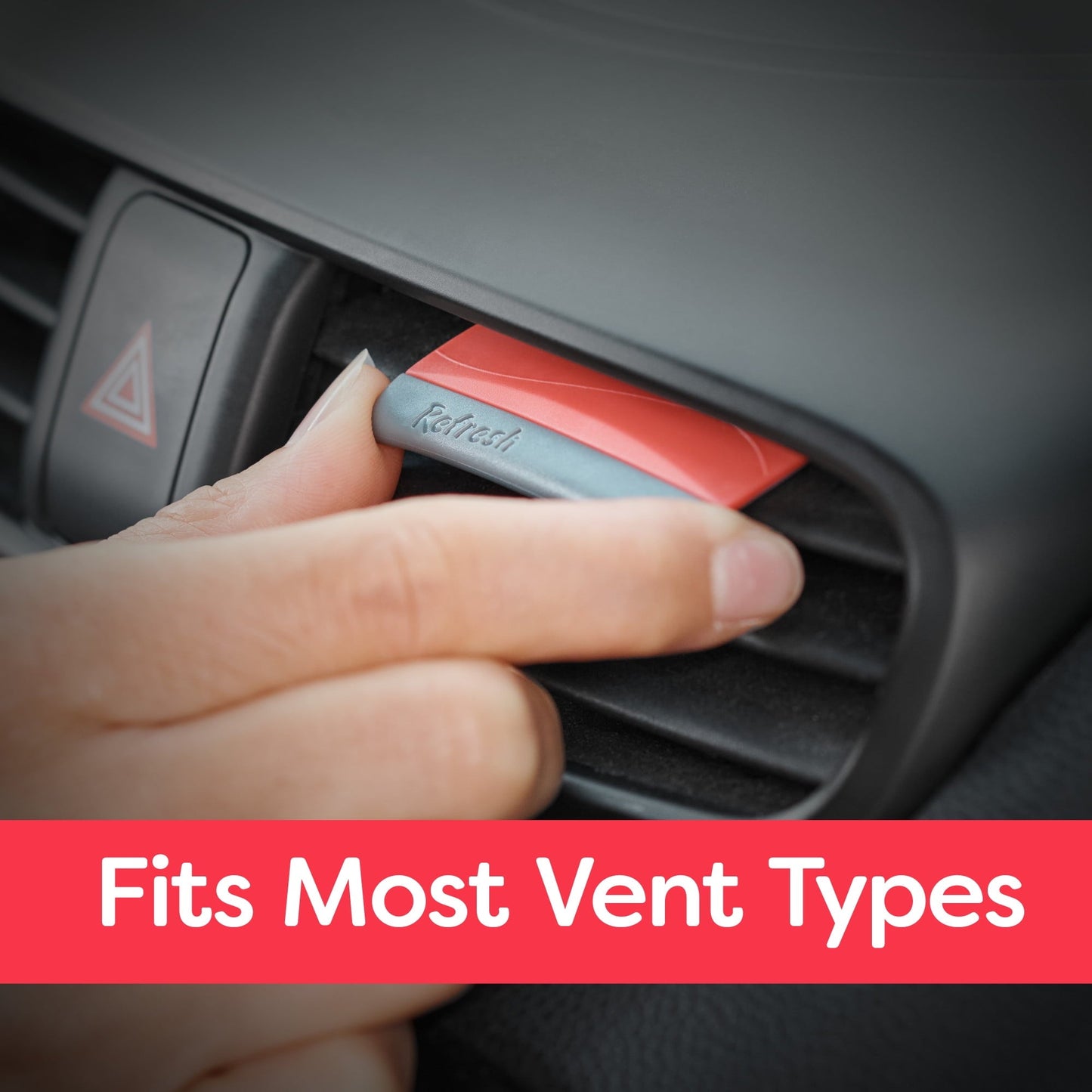 Refresh Your Car! Hawaiian Sunrise Contour Vent Stick Car Air Freshener - 4 Ct