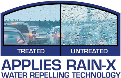 Rain-X 5079279-2-5PK Latitude 2-IN-1 Water Repellency Wiper Blade, 22" (Pack of 5)
