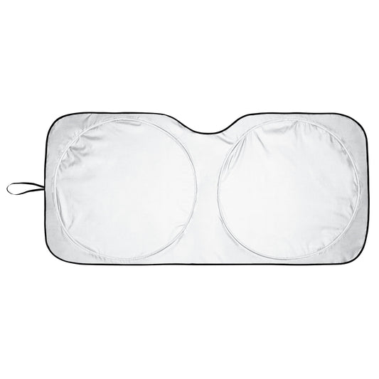 Auto Drive Double Rings Twist Sun Shade Ultimate Protection for Car Windshields1 pack, 63"x29.5"