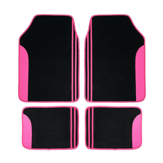 Flying Banner Eco-Friendly Non-Slip, Front Floor Mats, Fits Most Cars, Multicoloured, 2 Piece