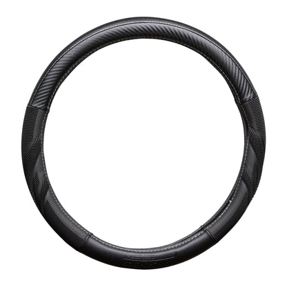 Genuine Dickies Black Carbon Fiber Dura Grip Steering Wheel Cover, 34078PWDI, 1.10 lbs