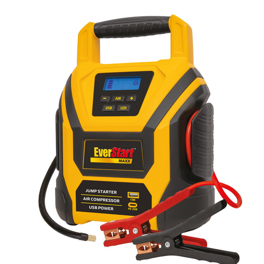 EverStart 1600 Amp Lithium Jump Starter with Air Compressor