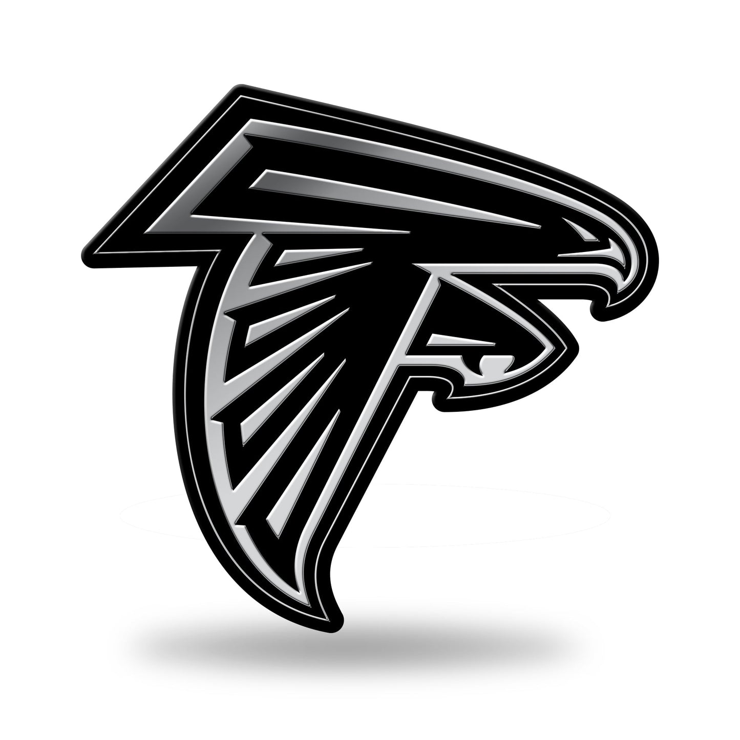 NFL Football Atlanta Falcons Standard 3.5" x 5" Plastic Emblem