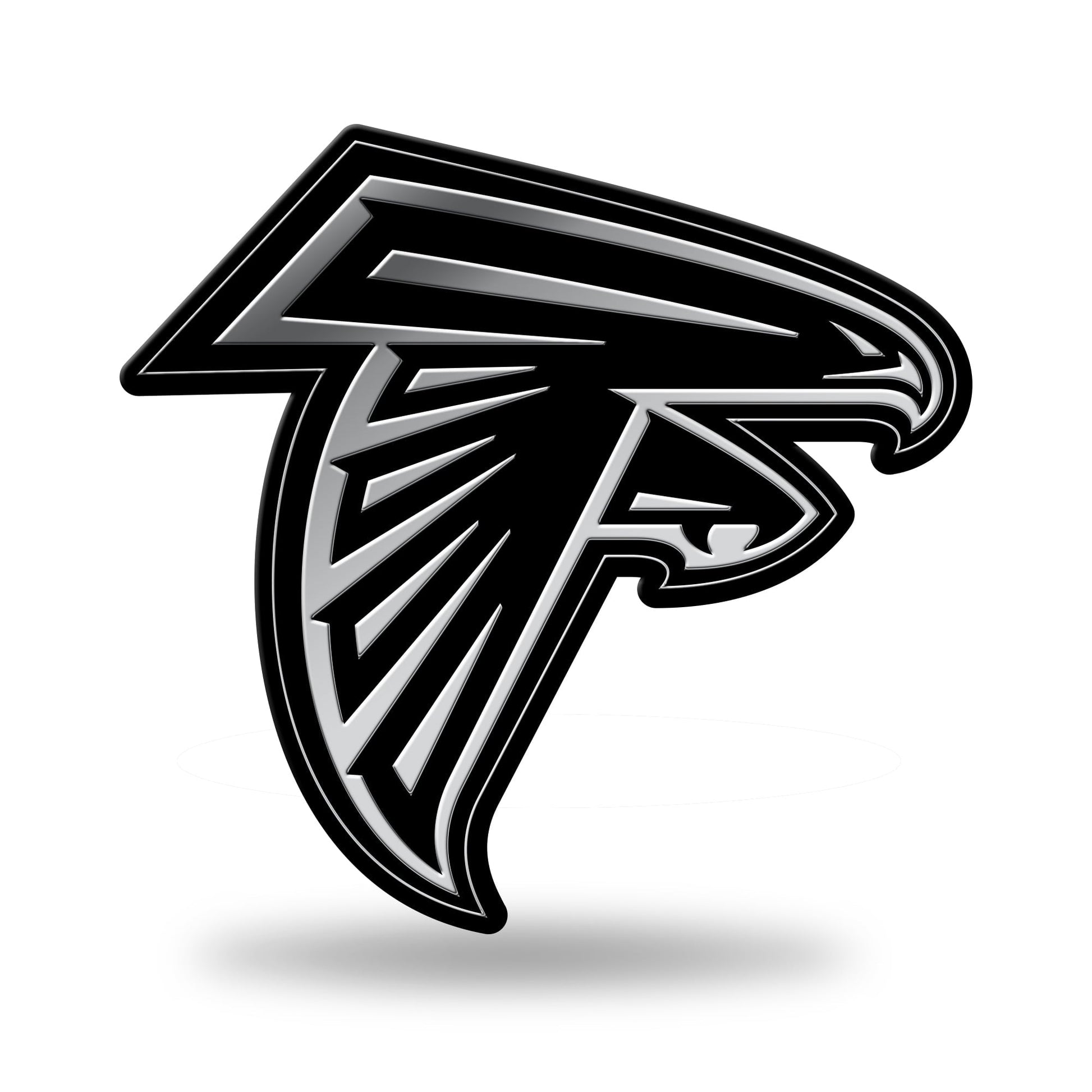 NFL Football Atlanta Falcons Standard 3.5" x 5" Plastic Emblem