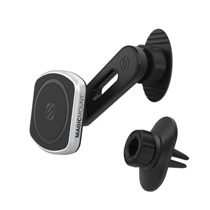 Scosche MP2ODVM-SP1 MagicMount Pro 2 Dash/Vent 4-in-1 Car Magnetic Phone Mount Kit