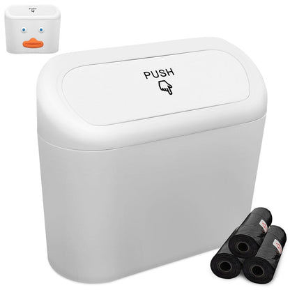 Sosolong Pink car Trash can with lid, Accessories Include 1 Universal car Leak-Proof Trash can with 45 Trash Bags, Suitable for Most Models of car Interior Storage Accessories