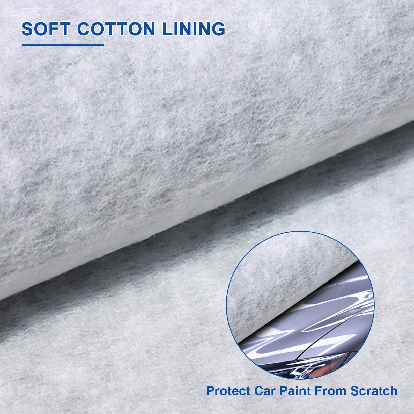 For Honda Accord Car Cover Upgraded PEVA+Cotton Outdoor Waterproof Sedan Full Cover Rain Sun Dust Snow Protection Black