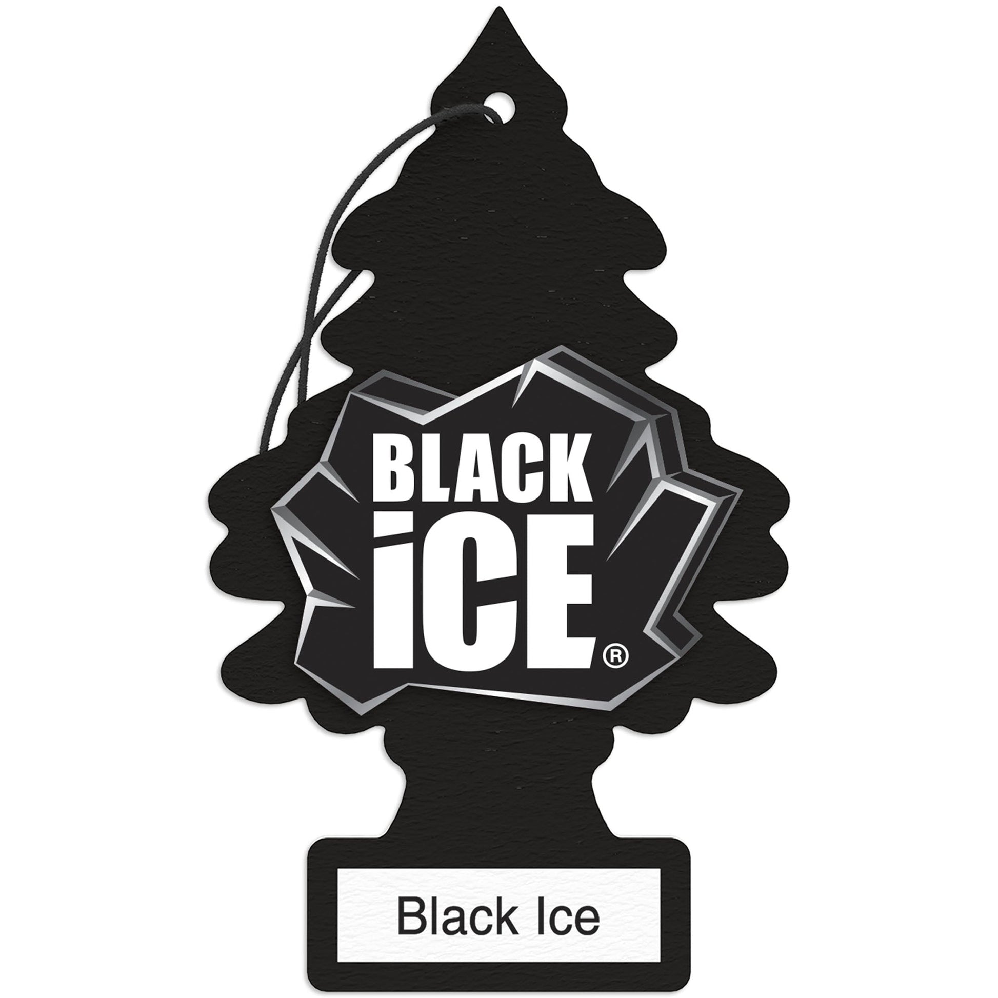 Little Trees Air Freshener Black Ice Fragrance 3-Pack