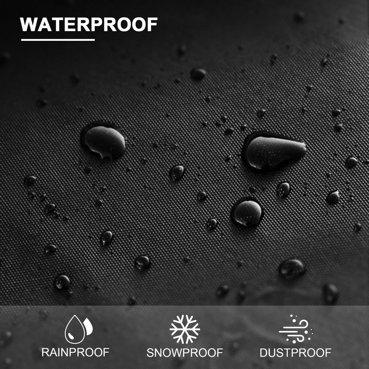 For Toyota Camry Car Cover, Thickened PEVA+Cotton Waterproof Sedan Full Cover with Lock Outdoor Indoor Snow Rain Sun Dust Protection All Weather Black