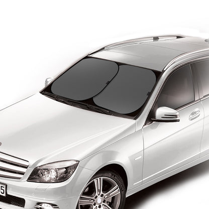 Genuine Dickies Universal Auto Twist Sunshades, Smoke Charcoal, Pack of 2